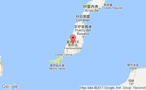 加那利群島富埃特文圖拉島港口 CPFUE